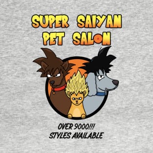 Super Saiyan Pet Salon - Dragonball anime T-Shirt